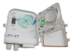 Outdoor Fiber Splitter Terminal 8 fibers FTTH Termination Box Fiber Optic Splitter Box