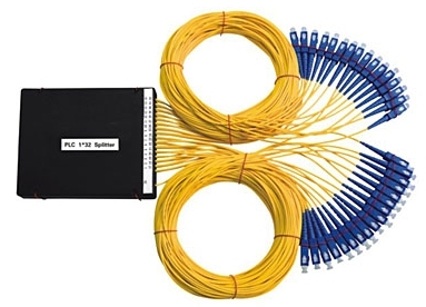 Outdoor MDU Splitter Terminal 32 fibers Wall Mount Fiber Termination Box Fiber Optic Splitter Box