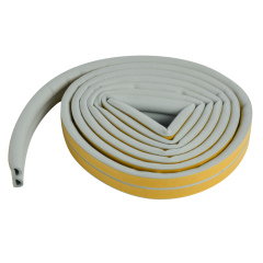 D Style 14mmx12mm Self-Adhesive Rubber Foam Seal Strip 6M