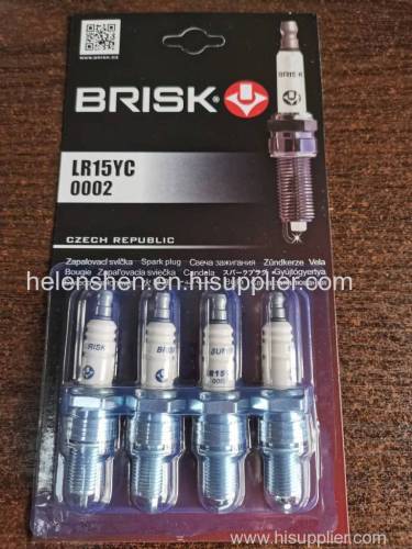 LR15YC 0002 Brisk Racing Super Spark Plug