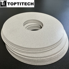 10 Micron Porous Titanium Disc Filter Element