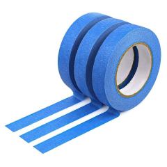 8PK Set 90micx19mmx50M Washi Masking Tape Paper Core Blue; Rice Paper Masking Tape Blue
