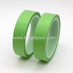 PK8 90micx19mmx50M Washi Masking Tape Paper Core Green; Rice Paper Masking Tape Green