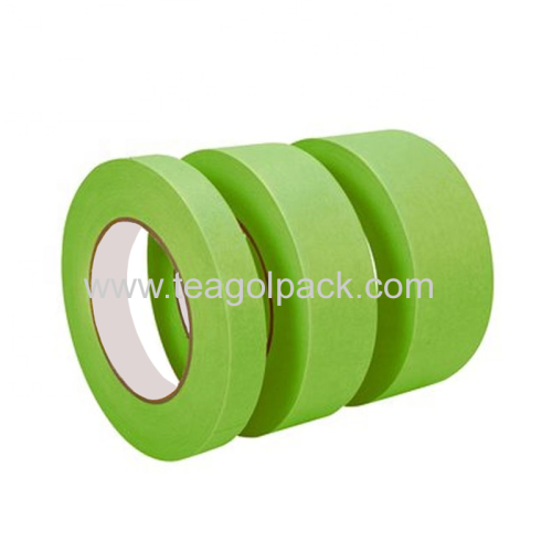 PK10 90micx30mmx50M Washi Masking Tape Paper Core Green; Rice Paper Masking Tape Green