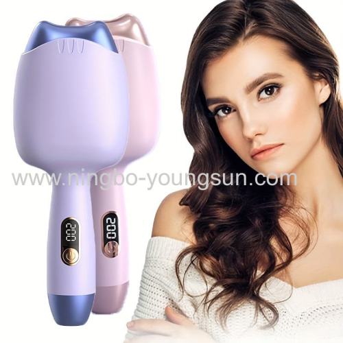 2023 New Arrivals Negative Ions Ceramic Curling Iron Wave Mini Hair Styler Machine