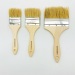 #100 Various Sizes Factory direct Chip Brush wooden handle Paint Brush with pure white bristle