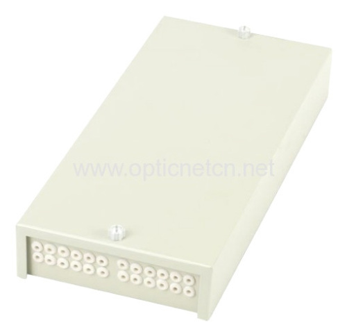 Metal Indoor 12 fiber Optical Termination Box 6 fibers Wall Mount Termination Box Fiber Optic Cable Termination Boxes