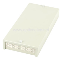 Metal Fiber Optic Cable Box 12 fiber Indoor Optical Termination Box Fiber Optic Termination Cabinet