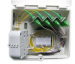 Indoor 32 fibers Multiple Dwelling Unit Splitter Terminal Box FTTH Termination Box Fiber Optic Splitter Box