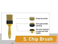 #100 DIY Plastic Eco-friendly Paint Brush with sharp tip filament