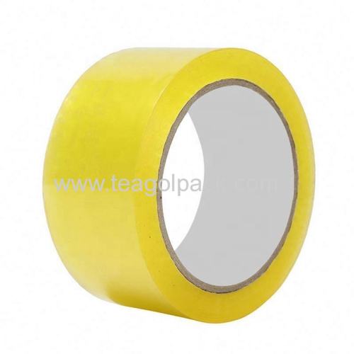 48mmx100M BOPP Packing Tape Transparent Yellow