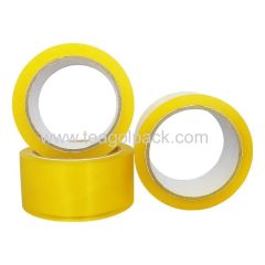 48mmx100M BOPP Carton Sealing Packing Tape Transparent Yellow