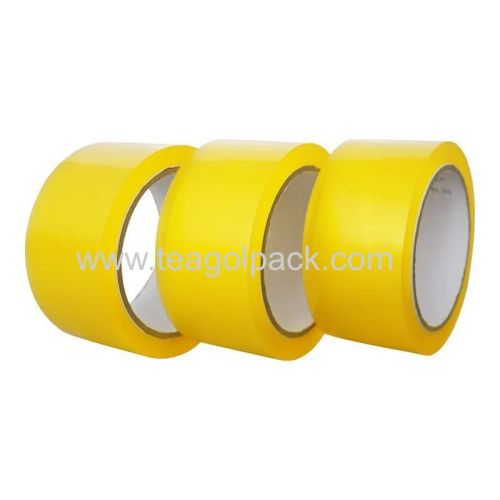 48mmx100M BOPP Carton Sealing Packing Tape Transparent Yellow