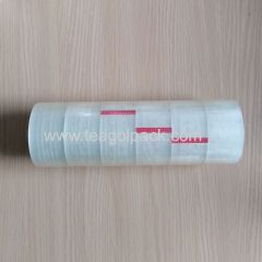 48mmx40M 6PK Packing Adhesive Tape 40mic(440176A) Transparent;Tower Shrink Wrap