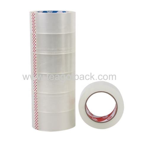 48mmx40M 6PK Transparent Packing Adhesive Tape