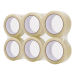 48mmx115M 6PK Clear BOPP Packing Tape