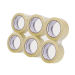 48mmx63M 6PK Clear BOPP Packing Tape(440181)