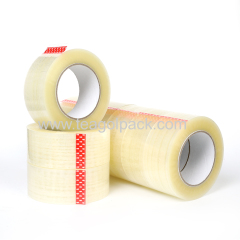 50mmx63M 6PK Clear Carton Sealing Tape 38mic(440175)