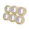 40micx48mmx120M 6PK(440182A) Carton Sealing Packing Tape Clear; Horizontal Shrink wrap/Flat Shrink wrap