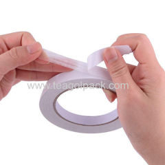 18mmx5M Double Sided Tissue Adhesive Tape White