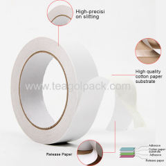 18mmx5M Double Sided Tissue Adhesive Tape White