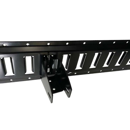 Customized Zinc Plated Steel Spring E-track Wooden Beam End Socket E Track wood Shelf Brackets for Standard 2 Inch Lumb