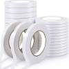 6mmx50M Double Sided Tissue Tape White