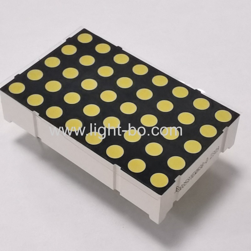 Display a LED a matrice di punti bianco puro da 3 mm 5 * 8 per indicatore di posizione di sollevamento