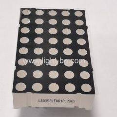 dot matrix;5*8 dot matrix; led dot matrix;red dot matrix;3mm dot matrix;lift indicator