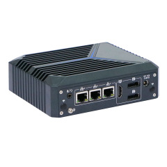 Fanless Mini PC 3 Intel i225-V 2.5G Lan J6412 1xHD 2xDP Switch Soft Router VPN Server ESXI Rugged Firewall Appliance