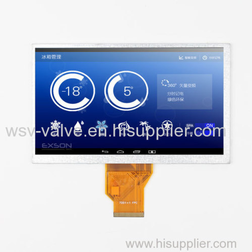 7.0 Inch 800x480 WVGA 50PIN TTL TN 350nits TFT LCD Display Module