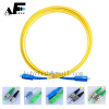 Awire Optic Fiber cable SM Patch cord simplex SCUPC connector optical pigtail PLC splitter FBT fast connectorfor FTTH