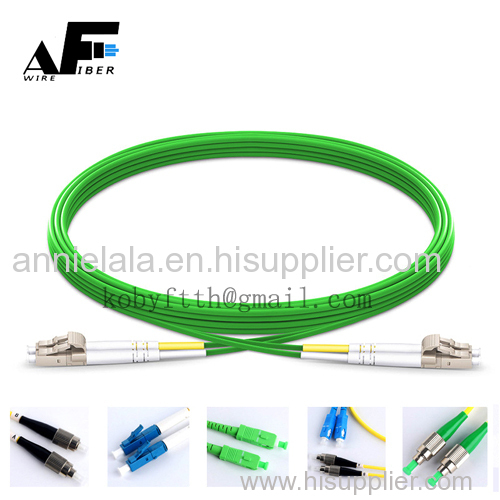Awire Fiber Optic Fiber OM5 MM Patch cord LC connector duplex fiber pigtail SM simplex SCUPC PLC Splitter FBT for FTTH