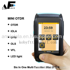 Awire Optical Fiber OTDR SM 1310 1550nm MM Multi functions Fusion Splicer optical fiber OTDR VFL fiber cable for FTTH