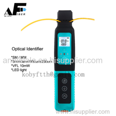 Awire multi function optical fiber identifier including VFL 10mW power meter light source OTDR Fusion splicer for FTTH