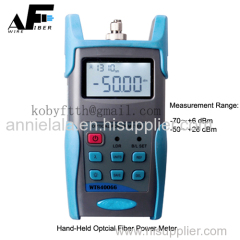 Awire Optical Fiber Light Source 1310 1550nm fiber power meter and PON power meter for FTTH