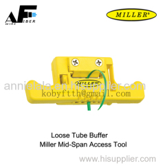 Awire Optical Fiber MILLER Loose Tube Buffer Mid Span Access Tool fiber tools and optical fiber stripper for FTTH