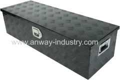 Black Aluminum Heavy Duty Pick Up Truck Truck Bed Tool Box Trailer Storage Tool Box