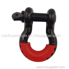 Manufacturer direct bow shackle D-type American shackle lifting hook U-type shackle ring ring horseshoe buckle shackle