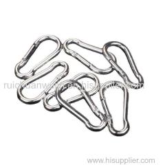 Galvanized iron track shape U-shaped quick link ring outdoor cross border buckle spring hook safety buckle chain link