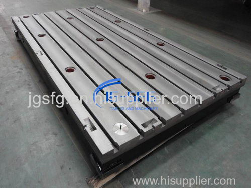 Cast Iron T-slotted Floor Plates