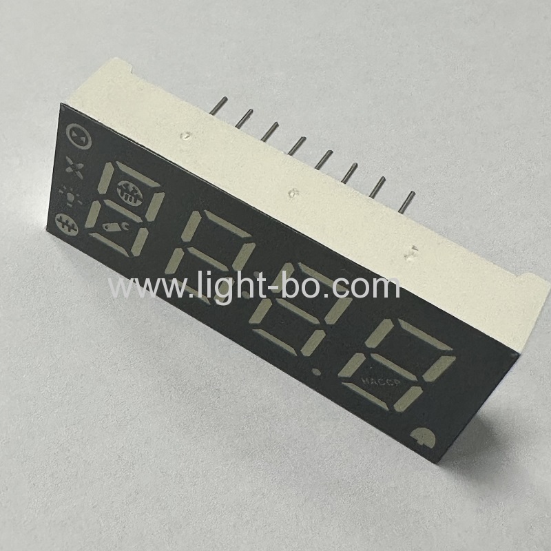 Anodo comune con display LED multicolore a 4 cifre e 7 segmenti per il controller del frigorifero