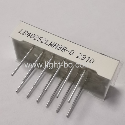 Ultra white Small Size 0.25 4 Digit 7 Segment LED Clock Display common cathode for small home appliances