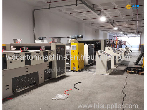 Automatic hardboard production line