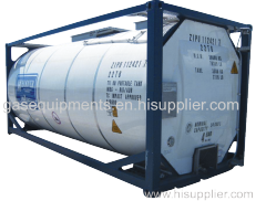 T75 Un Portable Cryogenic GB/ASME 40FT LNG ISO Tank Container Stainless Steel Storage Tank