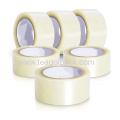 36micx48mmx50M 6PK OPP Packing Tape(LLC PE) Clear Horizontal Shrink wrap/Flat Shrink wrap