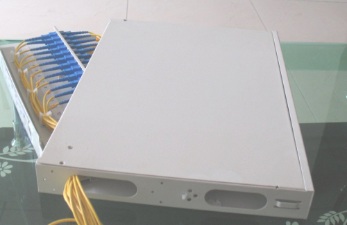 24 fibers Rack Mounting Enclosure Outdoor Fiber Optic Distribution Cabinet Optical Fiber Distribution Frame