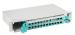 Rack Mounting Enclosure 12 fibers Outdoor Fiber Optic Distribution Cabinet Network Distribution Box