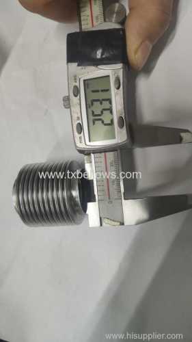stainless steel bellowsb for pressure gauges