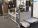 Semi-automatic carton folding gluing machine